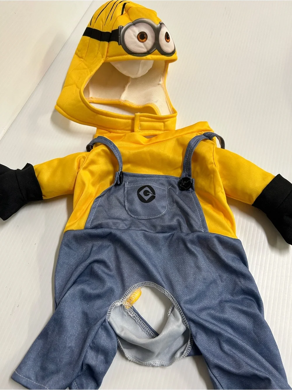 Minions Dave Dog Pet Halloween Costume Size Large 29-44 lbs